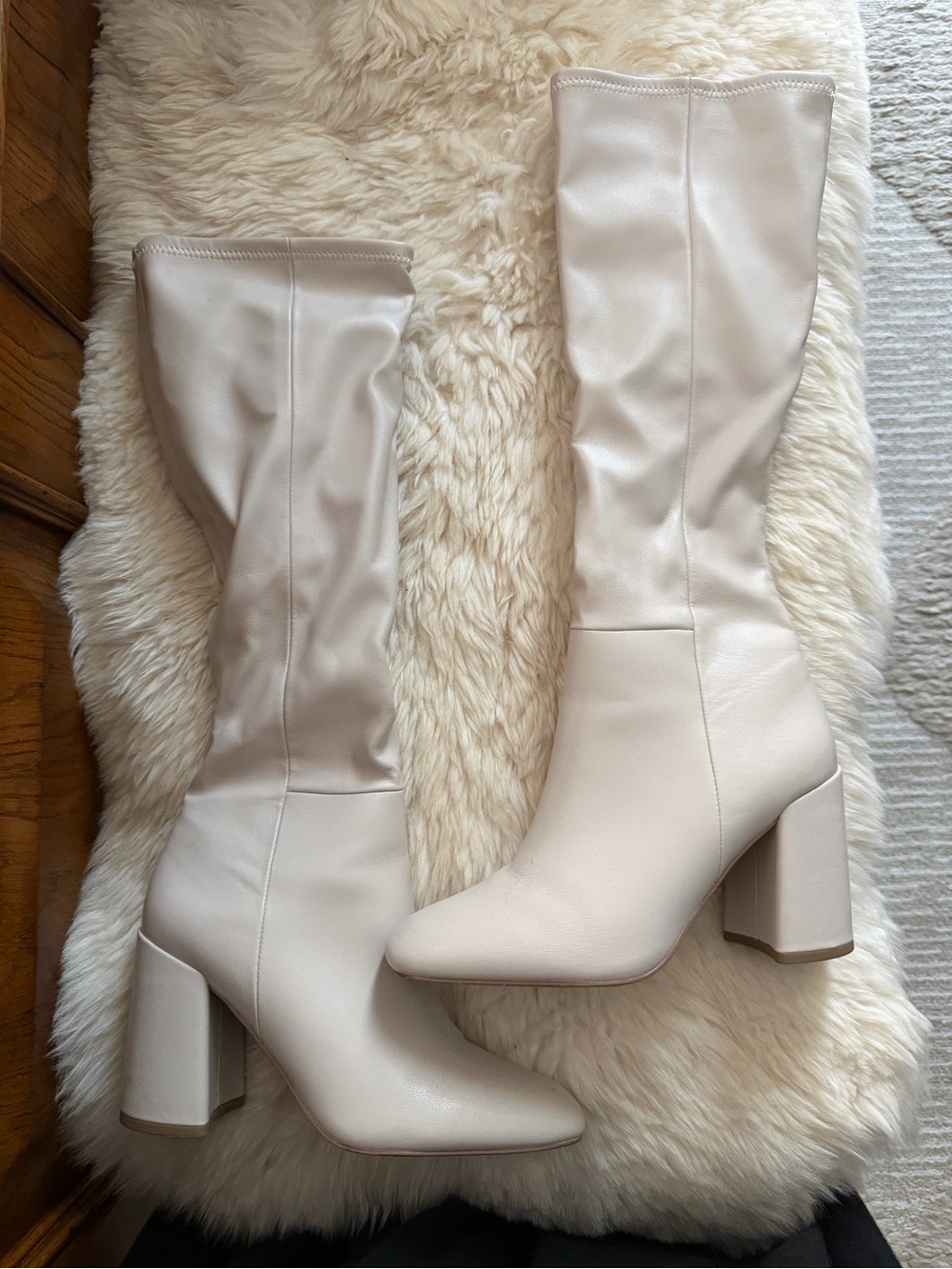 Steve Madden Lizah Boot Tall Block Heel Boots Size 8